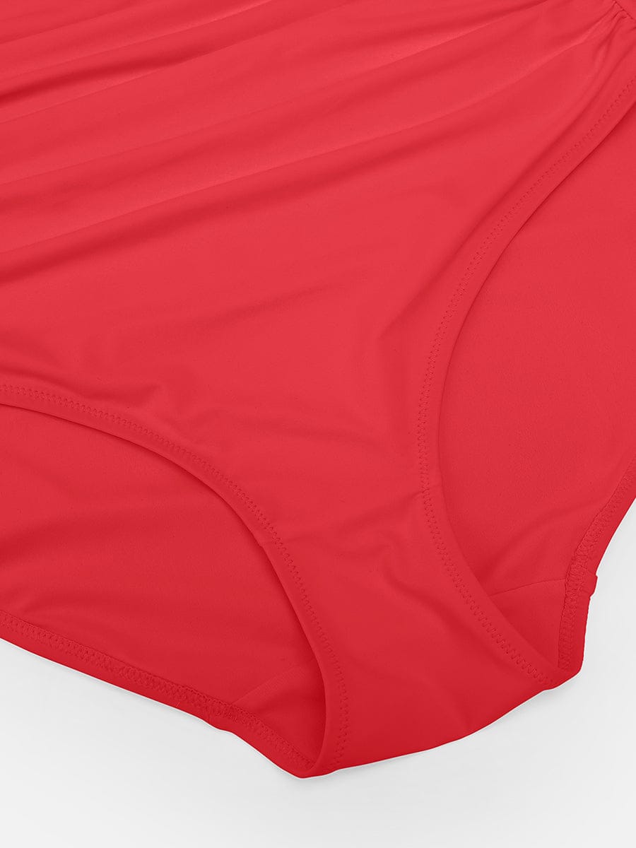 LumaShape Swimsuit — detail buikcontrole paneel