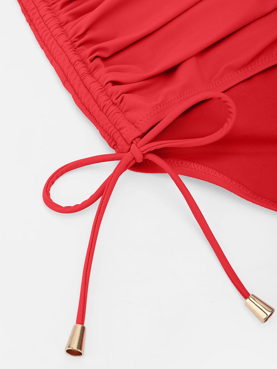 LumaShape Bikini Set — zijaanzicht hoge taille slip